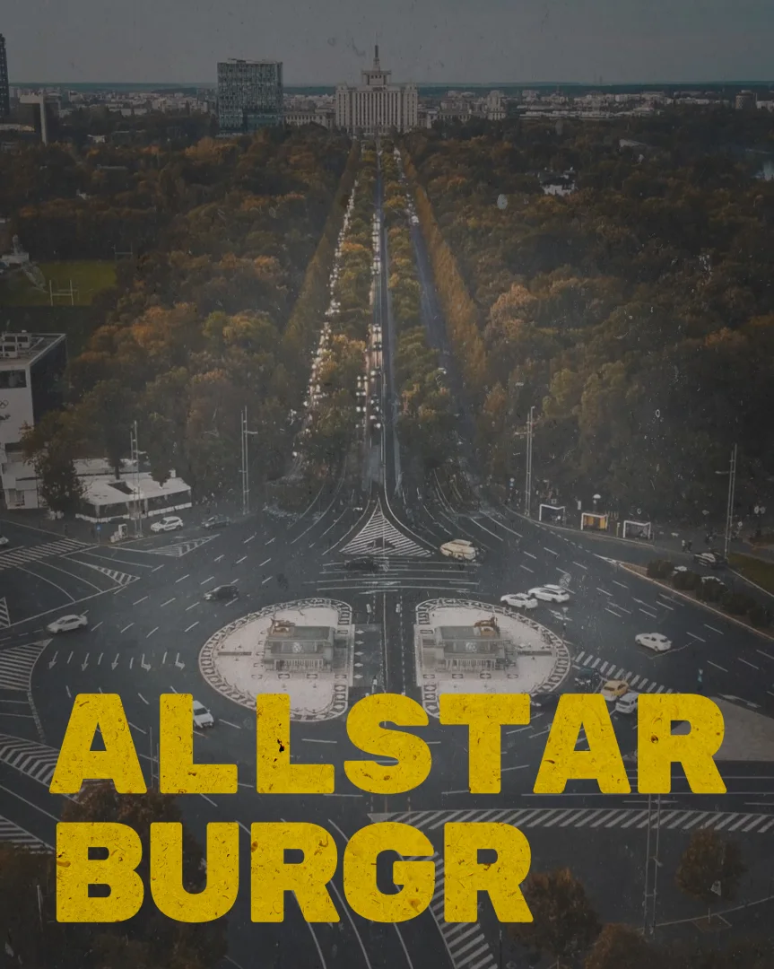 Bossman's Burgr Factory — Design maximalist cu accent pe identitatea All Star Burgr