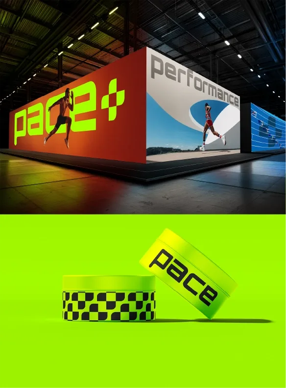 Mockup pace alb-negru - Brand identity si graphic design Pascani