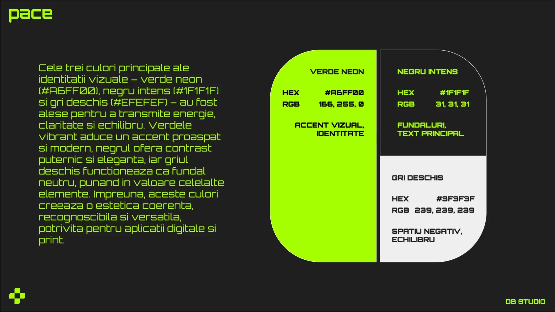 Pace+ — Studiu de caz, imagine 10 — identitate vizuală