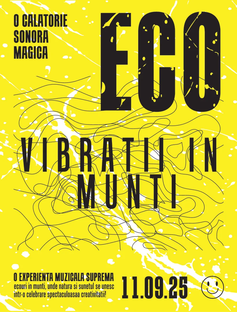 Poster eco design si print realizat de DB Studio